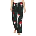 thumbnail image 1 of Uemuo Amanita Mushroom Pattern Women's Wide Leg Palazzo Lounge Pants with Pockets Light Weight Loose Comfy Casual Pajama Pants-Medium, 1 of 9