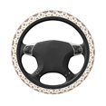 thumbnail image 1 of Uemuo Anchor with Rope Printed Car Elastic Steering Wheel Cover - Universal Car Accessory for Diverse Cars Anti-Slip, and Comfortable- 15", 1 of 8