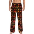 thumbnail image 1 of Uemuo Animal Pattern Men's Wide Leg Palazzo Lounge Pants with Pockets Light Weight Loose Comfy Casual Pajama Pants-XX-Large, 1 of 9