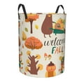 thumbnail image 1 of Uemuo Autumn In The Forest Pattern Circular Laundry Hamper Basket with handles,Collapsible laundry basket,Large capacity laundry hamper,Laundry Organizer-Small, 1 of 8