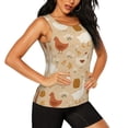 thumbnail image 1 of Uemuo Autumn and Thanksgiving Pattern Workout Tank Tops for Women Breathable Moisture-wicking tank top Sleeveless Running Loose Fit Yoga Tops Active Shirts Sports Gym Exercise, 1 of 9