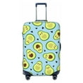 thumbnail image 1 of Uemuo Avocado and Hearts Printed Washable Luggage Cover - Fashion Suitcase Protector Fits 18-32 Inch Luggage -, 1 of 9