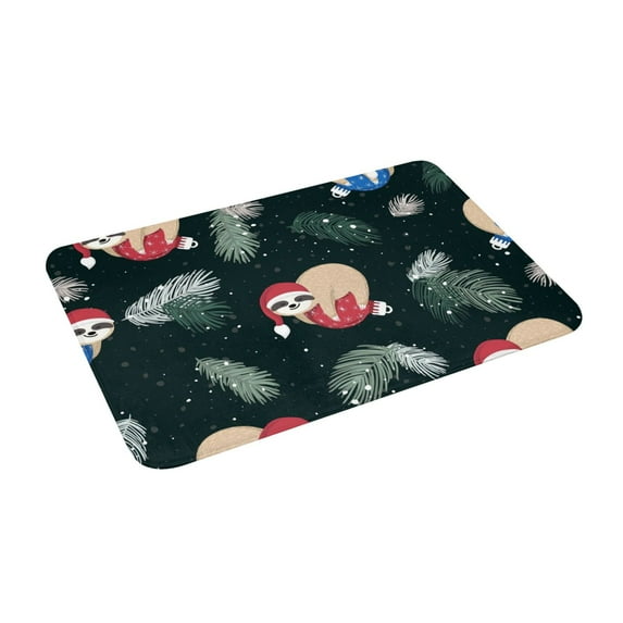 Uemuo Baby Sloths Sleeping Printed Door Mat Indoor Doormat 16"x24",Front Back Door Mats Non Slip Entrance Rugs,Inside Doormats for Entryway