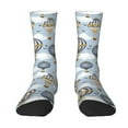 thumbnail image 1 of Uemuo Balloon Vintage Pattern Women's Crew Socks, Soft Durable Breathable Moisture-Wicking with Odor Control Cotton socks, 1 of 9