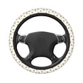 thumbnail image 1 of Uemuo Bee Printed Car Elastic Steering Wheel Cover - Universal Car Accessory for Diverse Cars Anti-Slip, and Comfortable- 15", 1 of 8