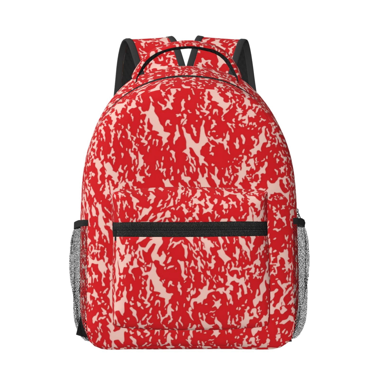 Uemuo Beef Printed Student Durable Water-resistant Backpack,Travel ...