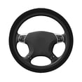 thumbnail image 1 of Uemuo Black Printed Car Elastic Steering Wheel Cover - Universal Car Accessory for Diverse Cars Anti-Slip, and Comfortable- 15", 1 of 8