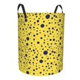 thumbnail image 1 of Uemuo Blue Spots Pattern Circular Laundry Hamper Basket with handles,Collapsible laundry basket,Large capacity laundry hamper,Laundry Organizer-Small, 1 of 8