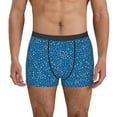 thumbnail image 1 of Uemuo Blue Star Print Pattern Men's Boxer Briefs,Trunk Anti-Chafing,Comfortable, Durable, and Stylish Underwear-Large, 1 of 9