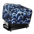 thumbnail image 1 of Uemuo Blueberry Print Toaster Cover 4 Slice, Small Kitchen Appliance Covers, Toaster Oven Cover with Loop, Bread Machine Cover Dust Cover Protection, 1 of 7