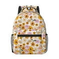thumbnail image 1 of Uemuo Boho Flowers Printed Student Durable Water-resistant Backpack,Travel Backpack,Outdoor Activities Backpack, Laptop Backpack, Multi-compartment Backpack, 1 of 5