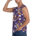 thumbnail image 1 of Uemuo Bowling Game Pattern Men's Sleeveless T-Shirt,Muscle Athletic Tank Top, Moisture-wicking Quick-dry Breathable Classic Tee Top for Gym Run Outdoor Sports-3X-Large, 1 of 8