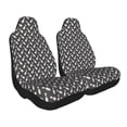 thumbnail image 1 of Uemuo Bowling Pins Pattern Car Seat Covers for Front Seats Waterproof Seat Covers for Cars, Universal Auto Front Seats Protector Fits for Car-2 PCS, 1 of 6