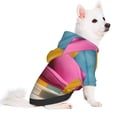 thumbnail image 1 of Uemuo Bright Pink Chair for Winter Dog Hoodie Sweatshirts with Pockets Warm Dog Clothes for Small Dogs Chihuahua-Medium, 1 of 8