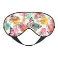 thumbnail image 1 of Uemuo Butterflies and Roses Pattern Sleep Eye Mask - Light Blocking Sleep Mask Blocking Out Light Perfectly, Soft and Comfortable Night Eye Mask, Eye Blinder, 1 of 7