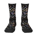 thumbnail image 1 of Uemuo Butterfly1 Pattern Women's Crew Socks, Soft Durable Breathable Moisture-Wicking with Odor Control Cotton socks, 1 of 9