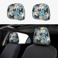 thumbnail image 1 of Uemuo Butterflys Printed 2 PCS Car All-Inclusive Headrest Cover, Headrest Protector, Soft Elastic Breathable Seat Headrest Anti-Dirty Cover Headrest Cover Protector, 1 of 6