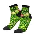 thumbnail image 1 of Uemuo Cactus And Succulents Printed Crew Socks, Moisture-Wicking Socks, Athletic Socks for Men Breathable Cushion Socks Casual Sport Socks for Running Traveling, 1 of 6