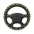 thumbnail image 1 of Uemuo Camouflage Dinosaur Printed Car Elastic Steering Wheel Cover - Universal Car Accessory for Diverse Cars Anti-Slip, and Comfortable- 15", 1 of 8