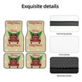 thumbnail image 1 of Uemuo Car Floor Mats - Christmas Vintage Red Truck Pattern Carpet Floor Mats for Cars, Auto Accessories Front & Rear Car Floor Foot Mat Sets of 4 Pieces, 1 of 6