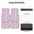 thumbnail image 1 of Uemuo Car Floor Mats - Orchids Flowers Pattern Carpet Floor Mats for Cars, Auto Accessories Front & Rear Car Floor Foot Mat Sets of 4 Pieces, 1 of 6