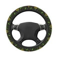 thumbnail image 1 of Uemuo Carnival Mardi Gras3 Printed Car Elastic Steering Wheel Cover - Universal Car Accessory for Diverse Cars Anti-Slip, and Comfortable- 15", 1 of 8