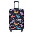 thumbnail image 1 of Uemuo Cartoon Dinosaur Printed Washable Luggage Cover - Fashion Suitcase Protector Fits 18-32 Inch Luggage -Large, 1 of 9