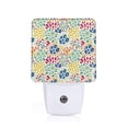 thumbnail image 1 of Uemuo Cartoon Flowers Night Light, Night Lights Plug into Wall, Dusk to Dawn Sensor Warm White Led Night Light 0.5W-US, 1 of 9