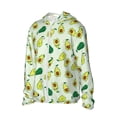 thumbnail image 1 of Uemuo Cartoon Fruit Pattern Women's Full Zip UPF 50+ Sun Protection Hoodie Jacket Long Sleeve Sun Shirt Hiking Outdoor Performance with Pockets-Small, 1 of 9