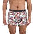 thumbnail image 1 of Uemuo Cartoon Hearts Pattern Men's Boxer Briefs,Trunk Anti-Chafing,Comfortable, Durable, and Stylish Underwear-Medium, 1 of 9