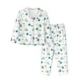 thumbnail image 1 of Uemuo Cartoon House Car Pattern Womens Pajama Sets,PJ Set for Women,Pajamas for Women Logo,Long Sleeve Pajama Set for Women,Soft Long Sleeve Top With Pants-XX-Large, 1 of 9