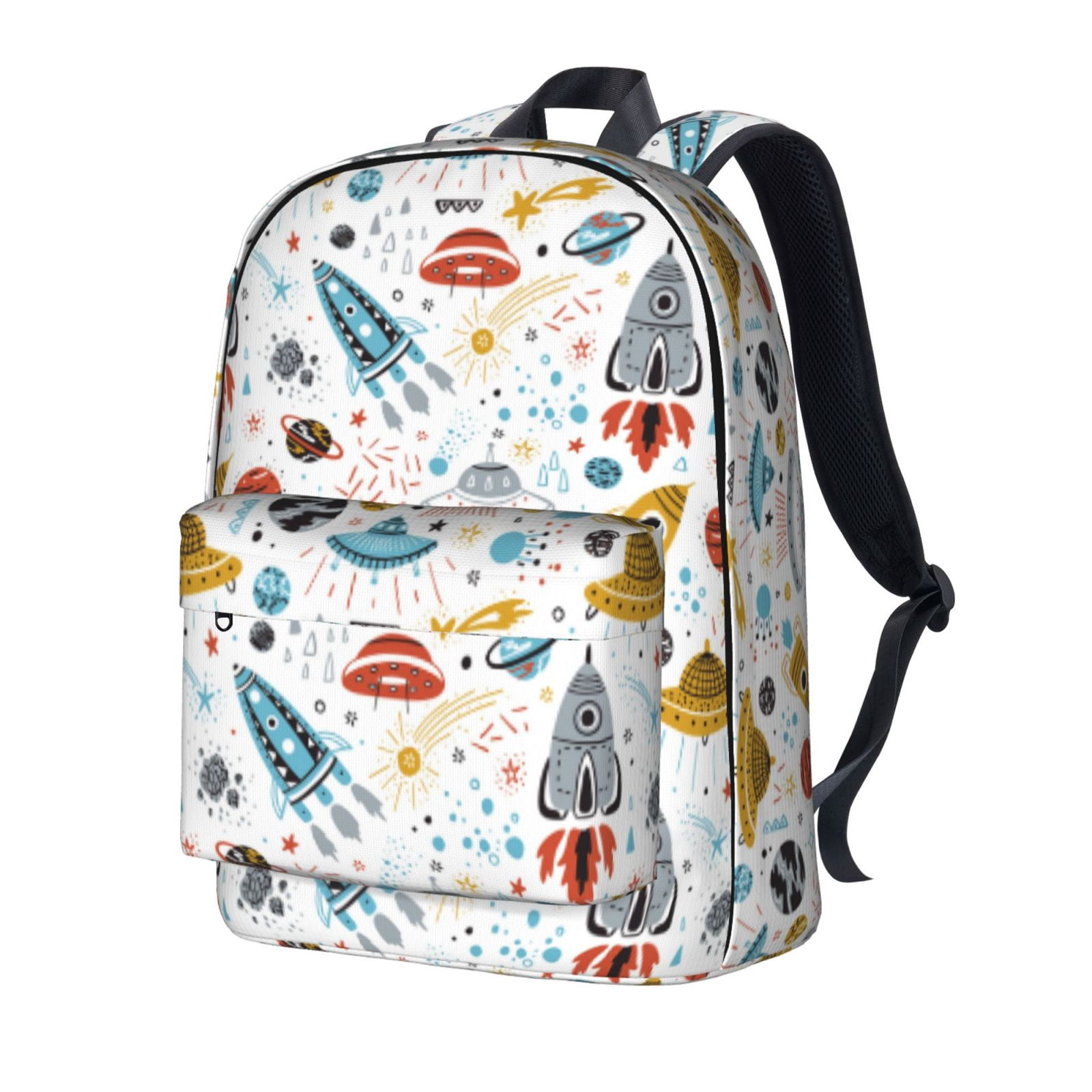 Uemuo Cartoon Space Pattern Backpack for Work and Travel - Durable and ...