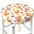 thumbnail image 1 of Uemuo Cartoon Squirrel Pattern Round Bar Stool Seat Covers Washable Stool Cushion Slipcover Elastic Bar Chair Covers-, 1 of 7