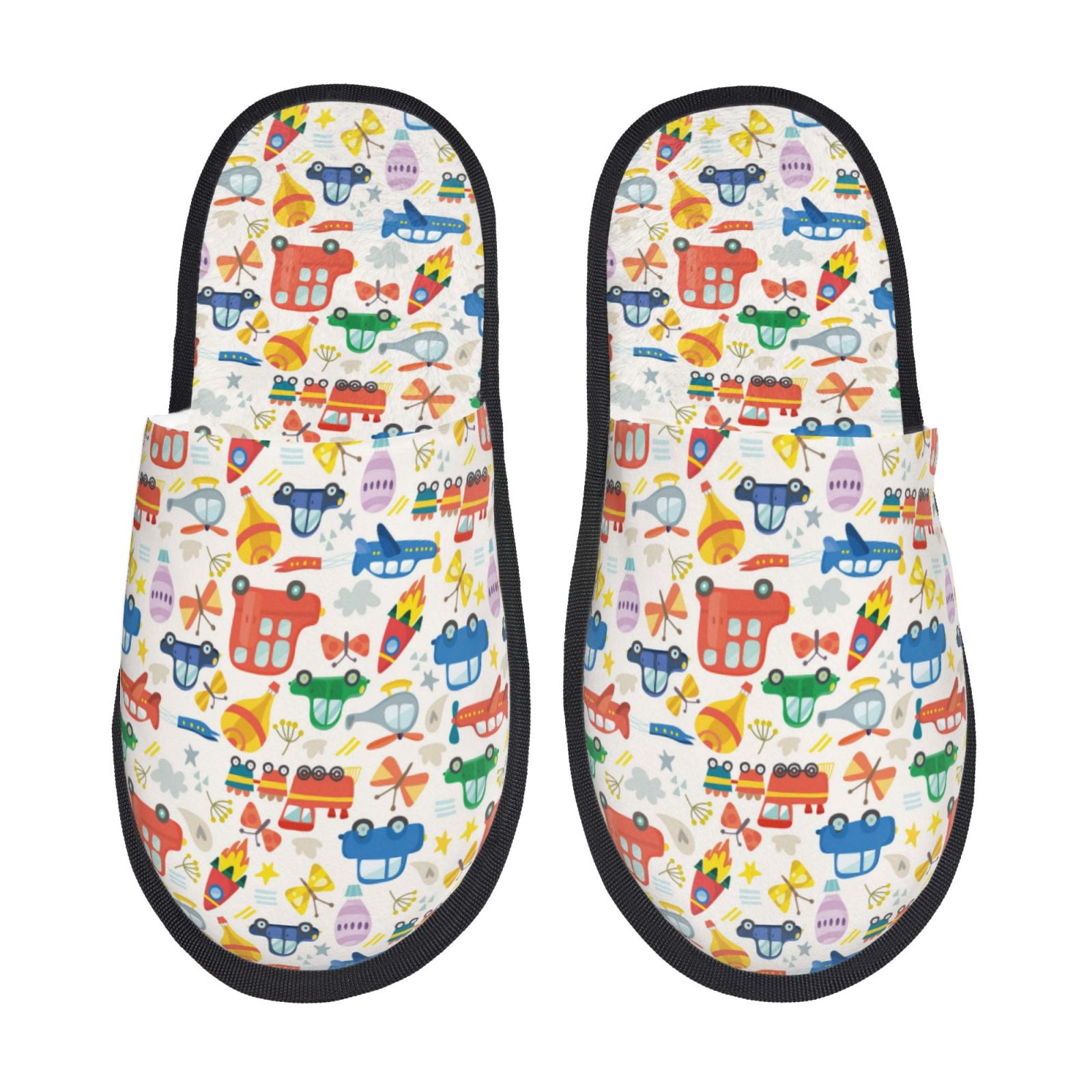 Saint Furry Plush Slippers