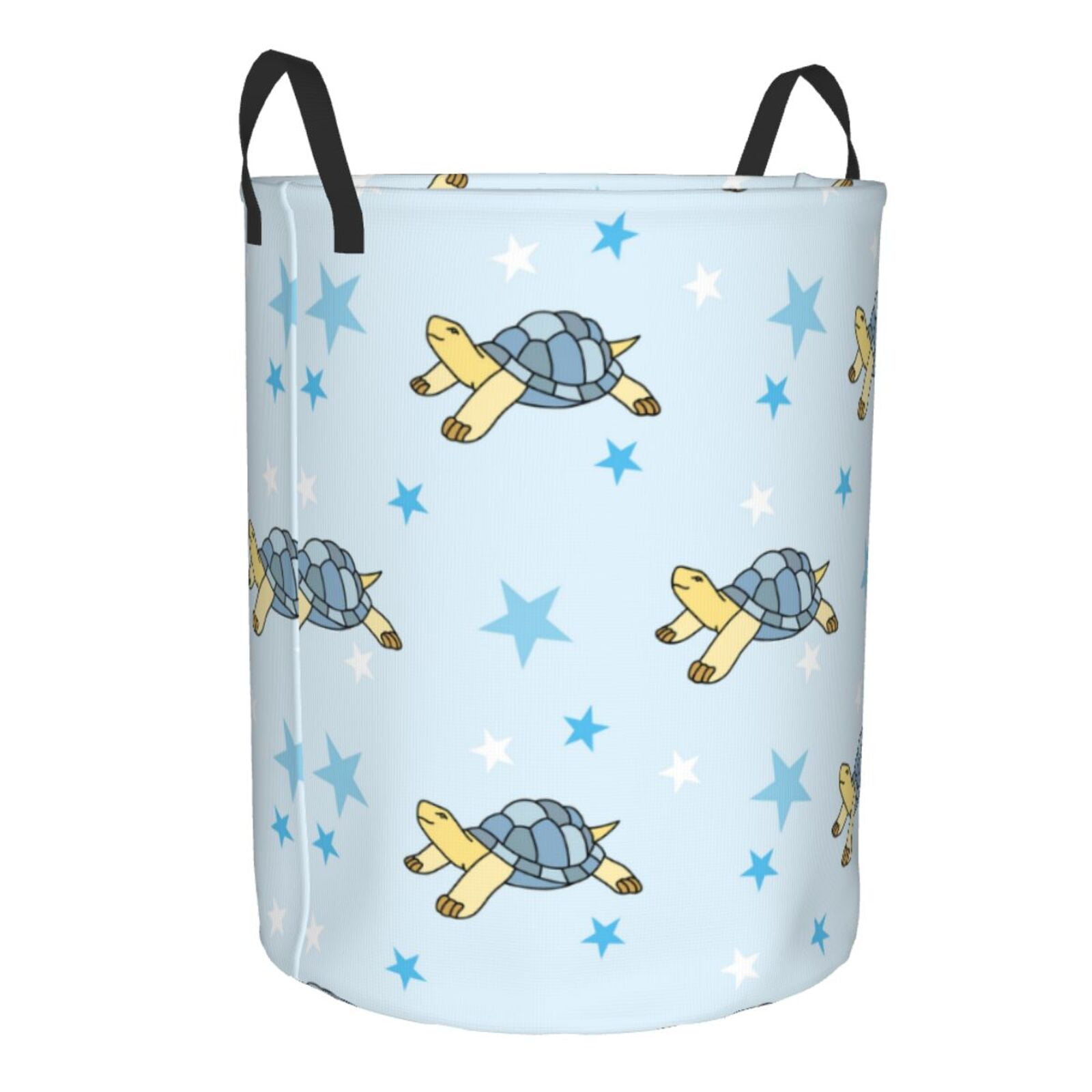 Turtle Haven Quilted Laundry Basket NCU0DDK854