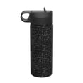 thumbnail image 1 of Uemuo Chemistry Formulas 3 Print 18oz Sports Insulated Kettle, Water Bottle, Outdoor Sports Bottle, Insulated Hydration Bottle with Handle & Flip Straw, 1 of 8