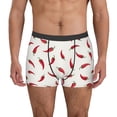 thumbnail image 1 of Uemuo Chili Pattern Men's Boxer Briefs,Trunk Anti-Chafing,Comfortable, Durable, and Stylish Underwear-XX-Large, 1 of 9
