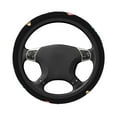 thumbnail image 1 of Uemuo Coffee Gnome (2) Printed Car Elastic Steering Wheel Cover - Universal Car Accessory for Diverse Cars Anti-Slip, and Comfortable- 15", 1 of 8