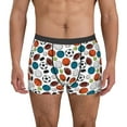 thumbnail image 1 of Uemuo Color Balls Pattern Men's Boxer Briefs,Trunk Anti-Chafing,Comfortable, Durable, and Stylish Underwear-X-Large, 1 of 9