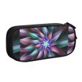 thumbnail image 1 of Uemuo Colored Abstract Printed Pencil Pen Case, Portable Pencil Pouch with Zipper, Compact Stationery Bag Makeup Bag, Pencil Bag for Home Office, 1 of 9