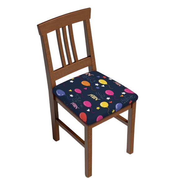 Uemuo Colored Balloons Pattern Waterproof Square Couch Cushion Covers, Magic Sofa Covers Washable, Stretch Sofa Seat Cushion Slipcovers