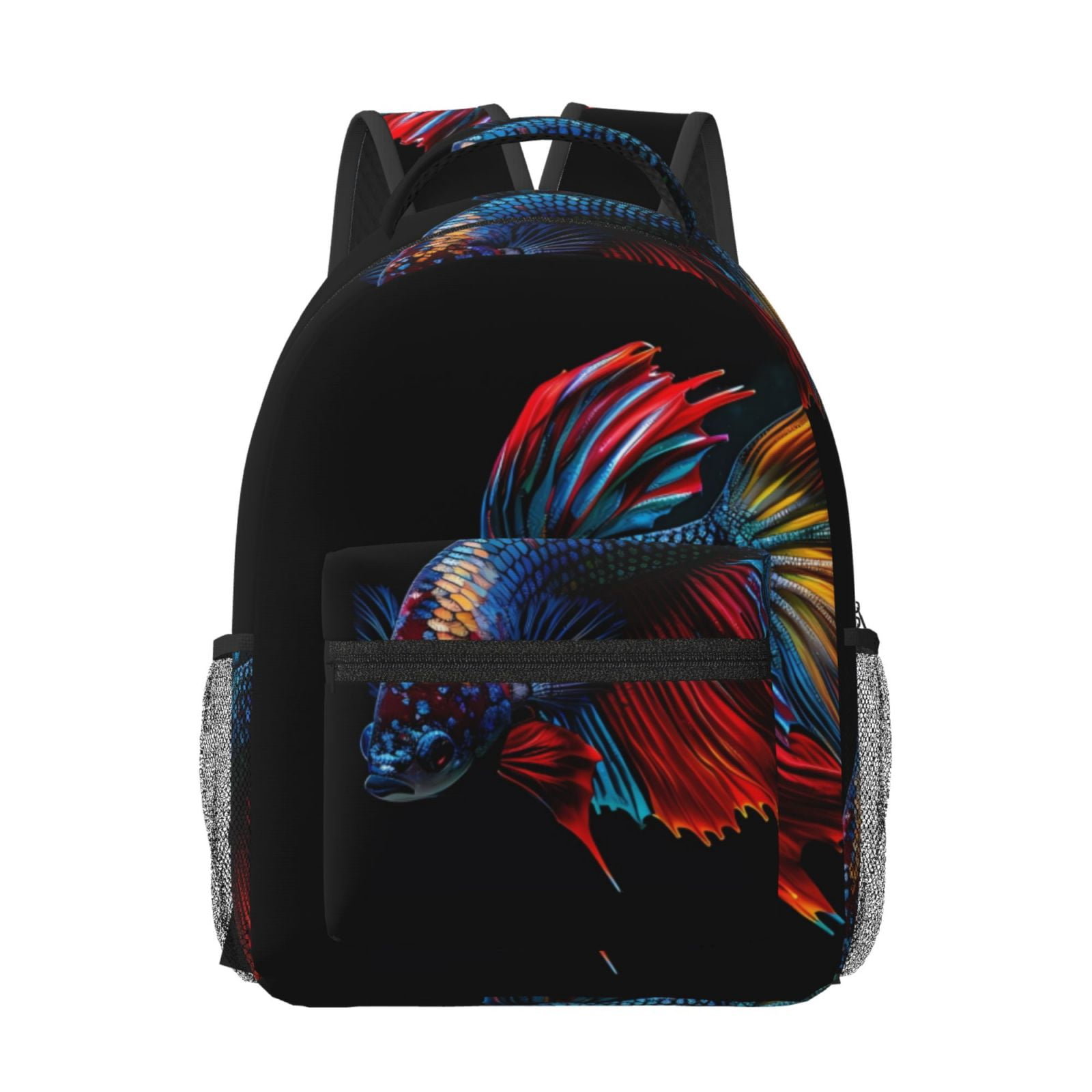 Uemuo Colorful Betta Fish Printed Student Durable Water-resistant ...