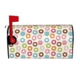 thumbnail image 1 of Uemuo Colorful Donuts Pattern Mailbox Covers Magnetic Standard Mailbox Covers Holiday Mailbox Wraps for Christmas Garden Yard Home Outdoor Decor-21x18 in, 1 of 8