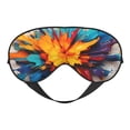 thumbnail image 1 of Uemuo Colorful Paint Print Pattern Sleep Eye Mask - Light Blocking Sleep Mask Blocking Out Light Perfectly, Soft and Comfortable Night Eye Mask, Eye Blinder, 1 of 7