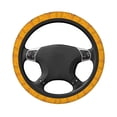 thumbnail image 1 of Uemuo Colorful Sweaters And Strings Printed Car Elastic Steering Wheel Cover - Universal Car Accessory for Diverse Cars Anti-Slip, and Comfortable- 15", 1 of 8