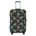 thumbnail image 1 of Uemuo Colorful Turtles Printed Washable Luggage Cover - Fashion Suitcase Protector Fits 18-32 Inch Luggage -Medium, 1 of 9