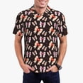 thumbnail image 1 of Uemuo Colorful bow with polka dots for Men’s Golf Shirt – Premium Pique Cotton Polo, Soft & Breathable Casual Short Sleeve Shirt, Comfortable Activewear for Sports & Leisure-Large, 1 of 6