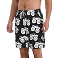thumbnail image 1 of Uemuo Cool Car Pattern Men's Swim Trunks Hawaiian Beach Bathing Suit Swimsuits Beach Quick-Dry Shorts with Pockets-3X-Large, 1 of 9