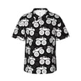 thumbnail image 1 of Uemuo Cool Car Printed Regular Fit Short Sleeve Casual Hawaiian Shirt for Men,Aloha shirt,Tropical shirt,Floral print shirt,Vacation Beach shirt-X-Large, 1 of 9