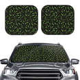 thumbnail image 1 of Uemuo Cool Gamepad Printed 2 PCS Car Windshield Sun Shade, Auto Sun Heat and UV Rays Blocker, Foldable Automotive Front Window Sunshade Protector, 1 of 7